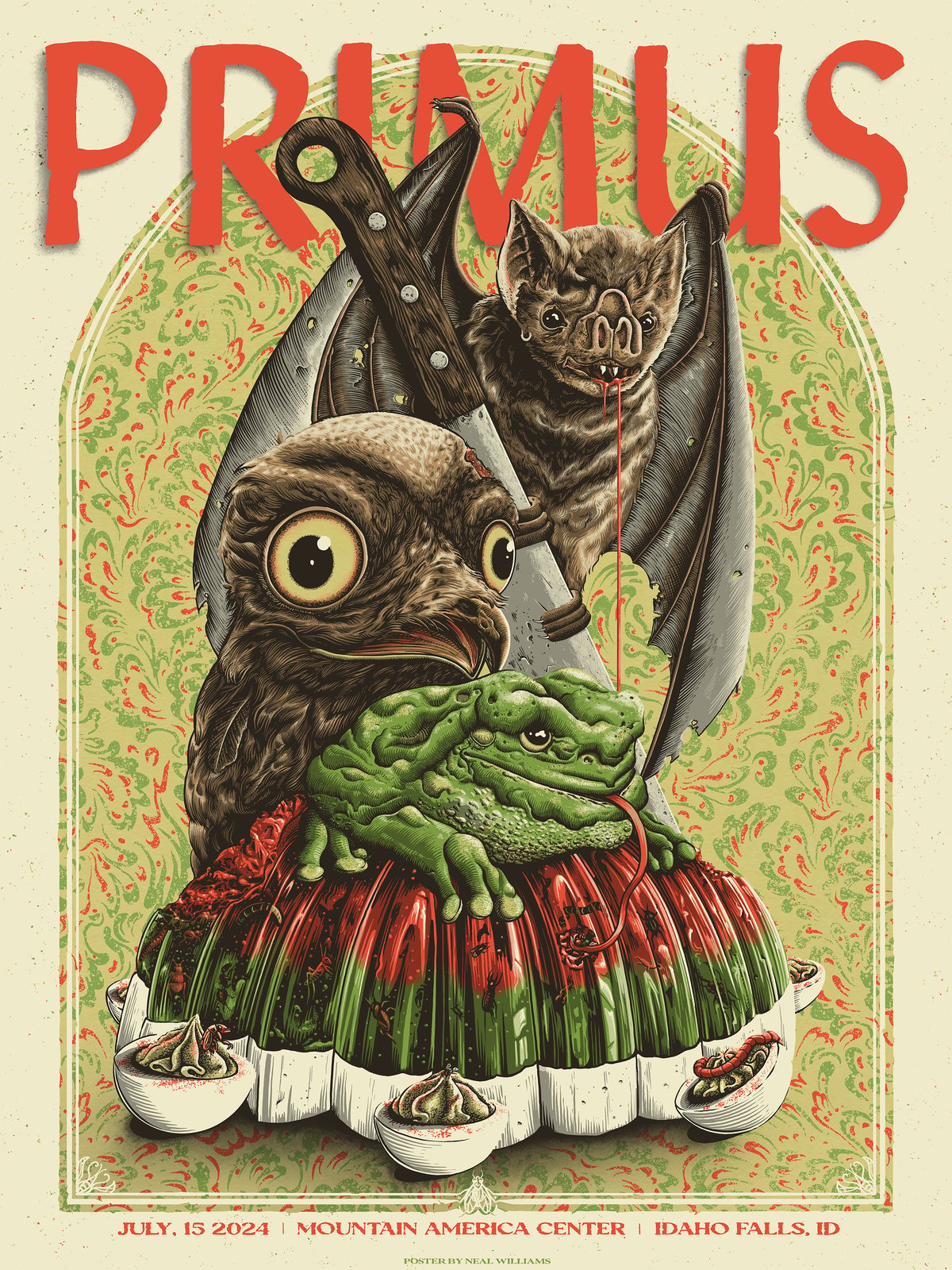 Primus in Idaho Falls, ID Poster - Regular Edition | Epic Problems